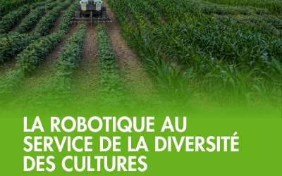 Robotique agricole: un levier pour déployer les systèmes de cultures diversifiés
